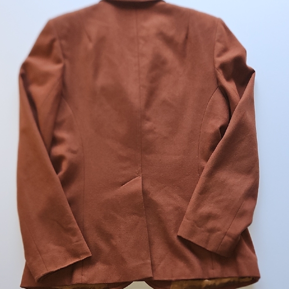 Vintage Women's Brown Spice Blazer - Picture 11 of 12
